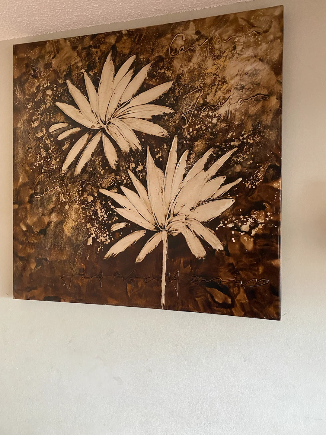 Decorative Floral Canvas Wall Art - photo 2
