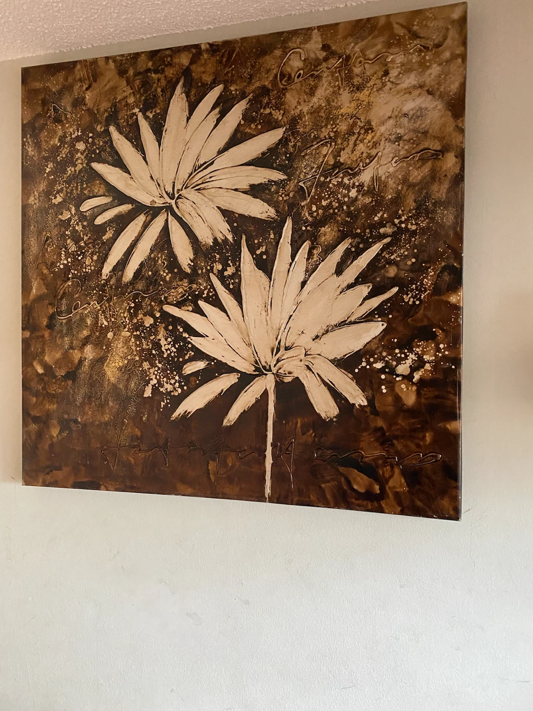 Decorative Floral Canvas Wall Art - photo 3