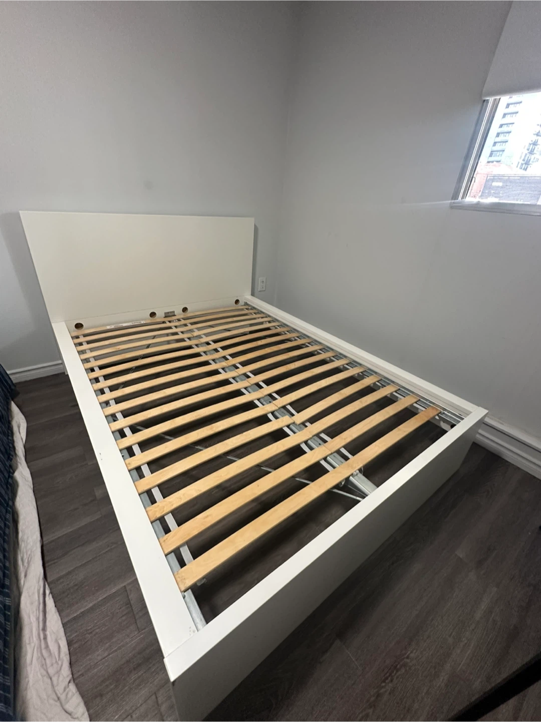 IKEA White Bed Frame - photo 3