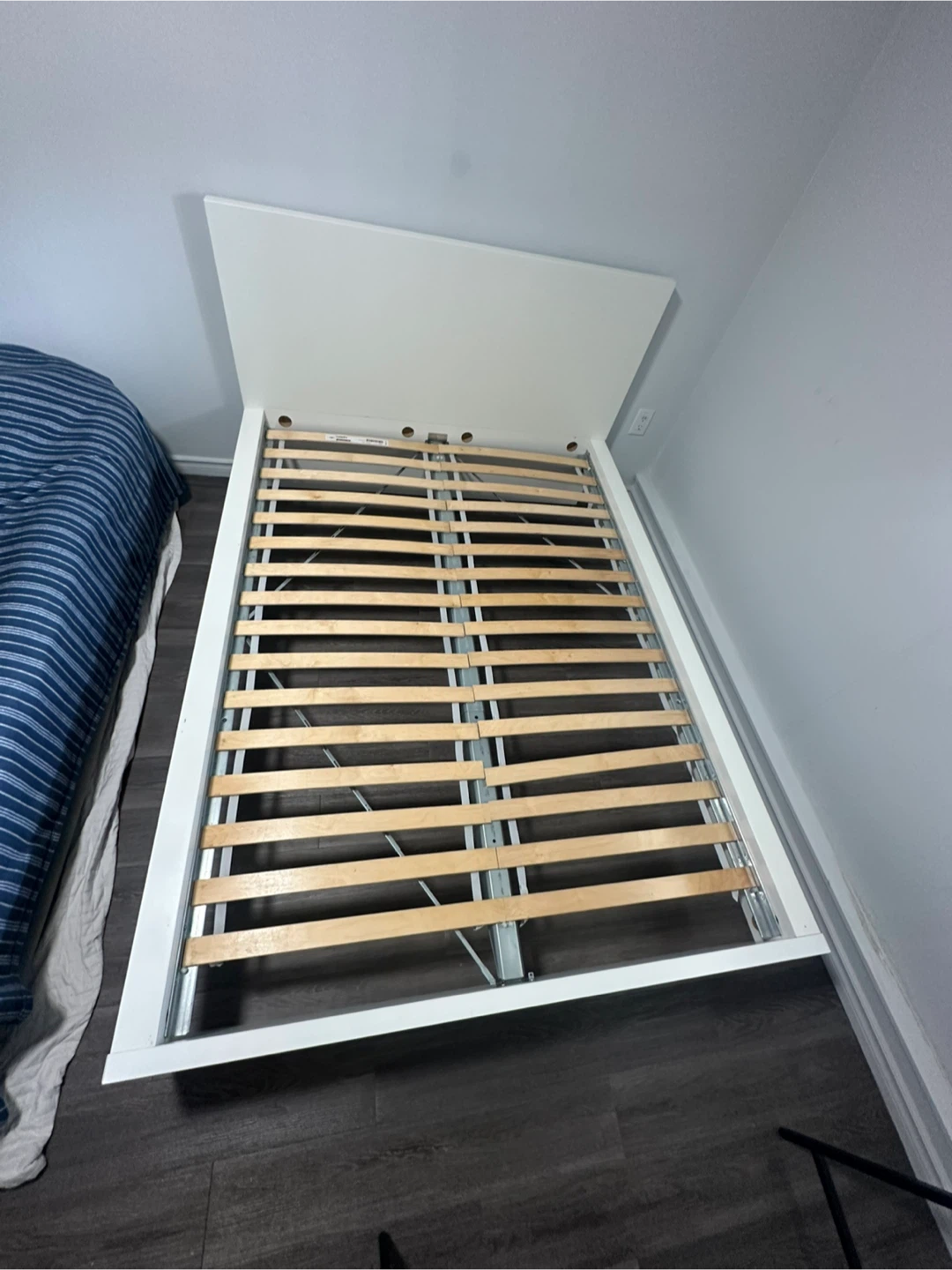 IKEA White Bed Frame - photo 4