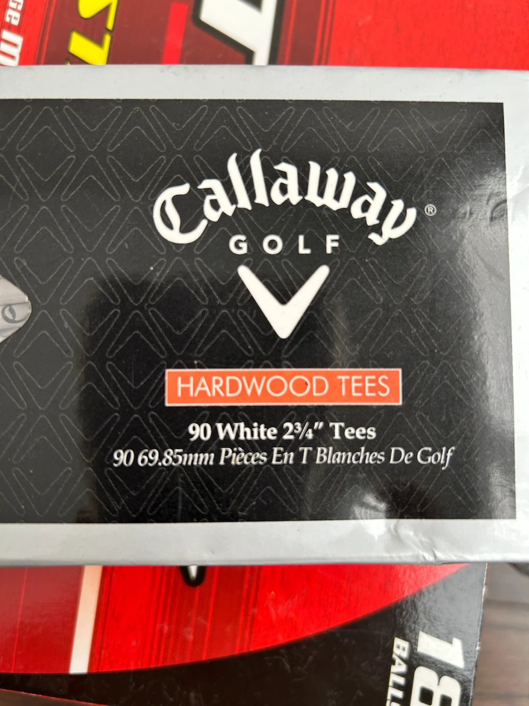 Dunlop Golf Balls and Callaway Hardwood Tees - photo 3