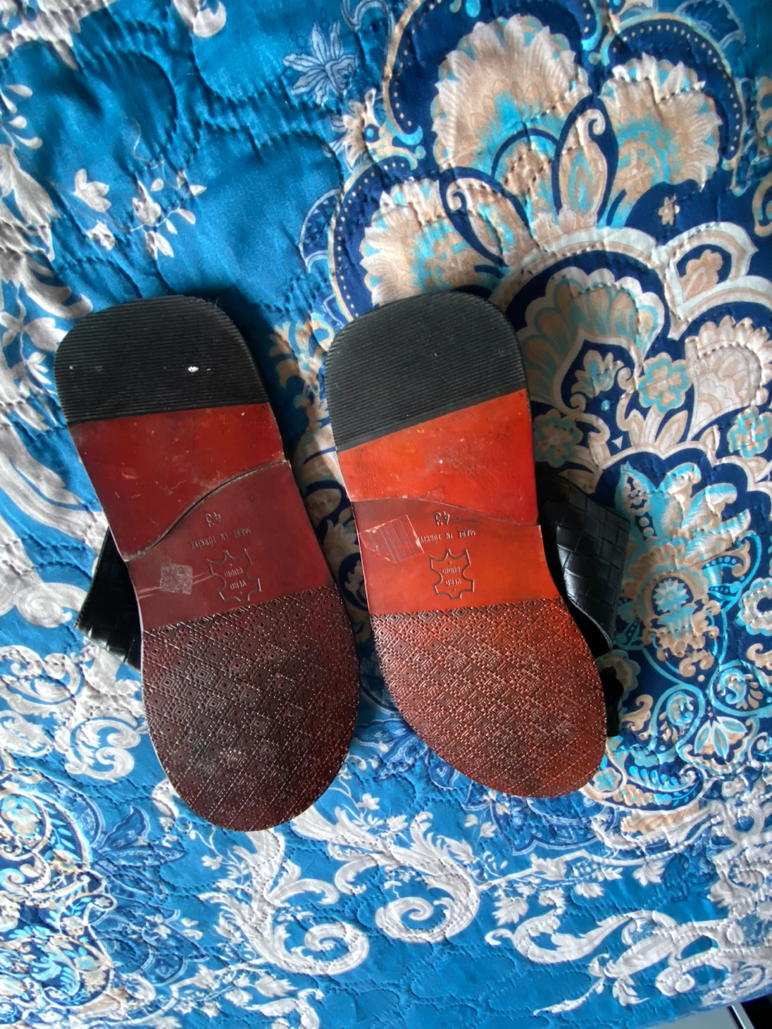 Maza Leather Sandals - Black - Size 43 - photo 5