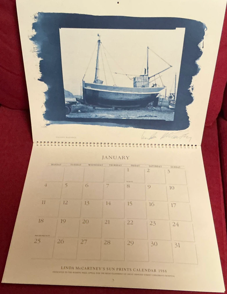 Linda McCartney 1988 Benefit Calendar - photo 2