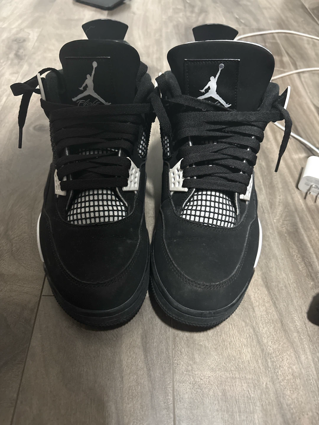 Jordan 4 Retro Black White