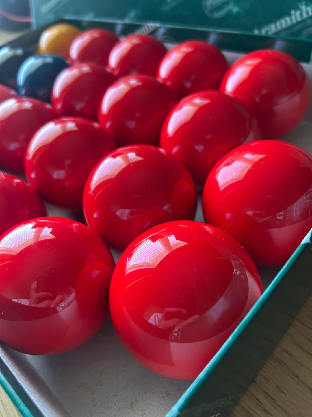 Belgian Aramith Premier Snooker Balls 2 1/4 inch, 22 balls - photo 3
