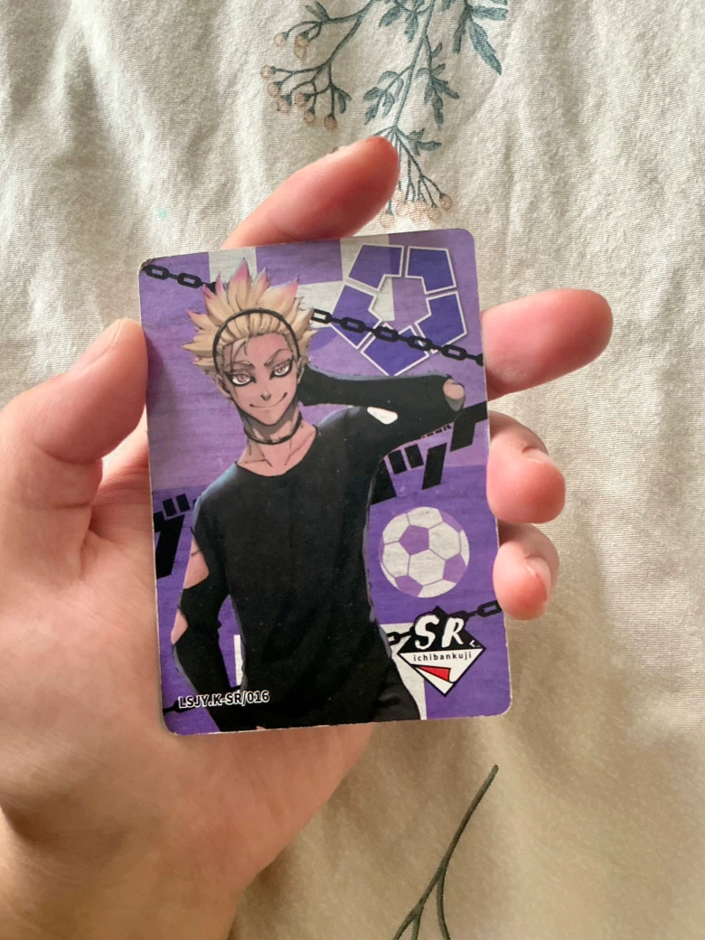 Blue Lock SR Trading Card | Shidou - photo 2