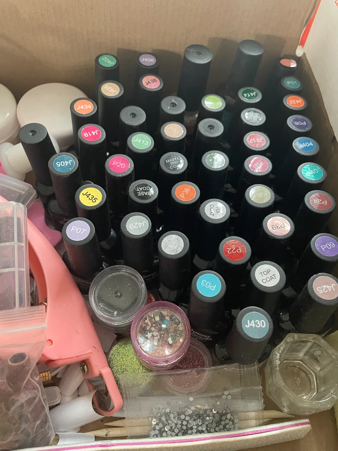 Large Gel Nail Polish and Tool Kit