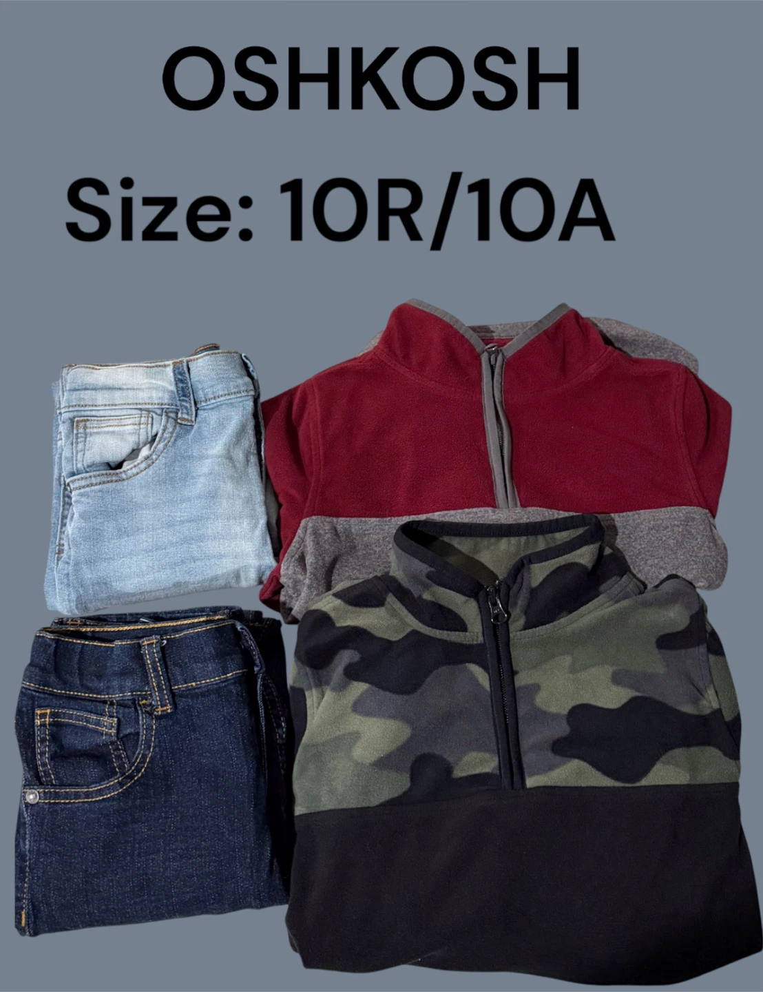 OshKosh Boys Clothing Bundle Size 10R