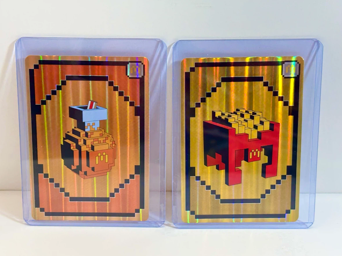 McDonald's Minecraft Collector Cards - photo 2