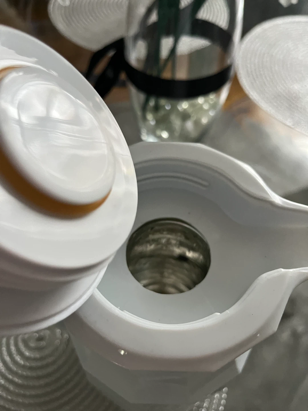 White Thermal Beverage Carafe - photo 2