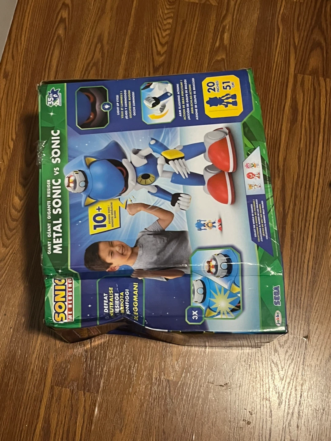 Jakks Pacific Giant Metal Sonic Figure