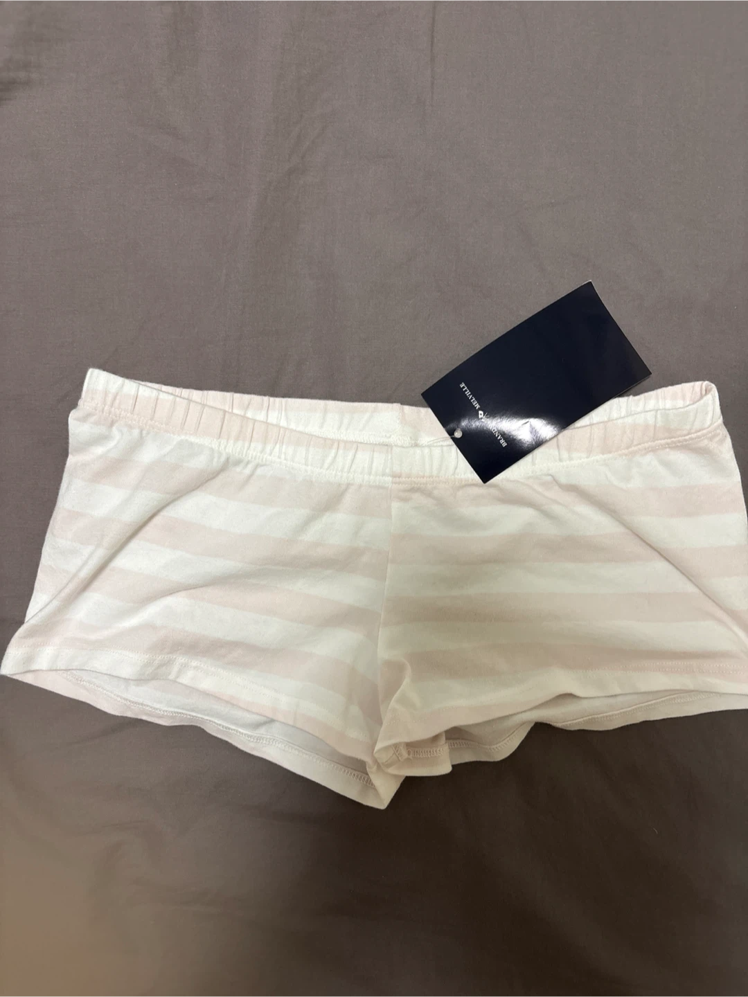 Brandy Melville Striped Sleep Shorts