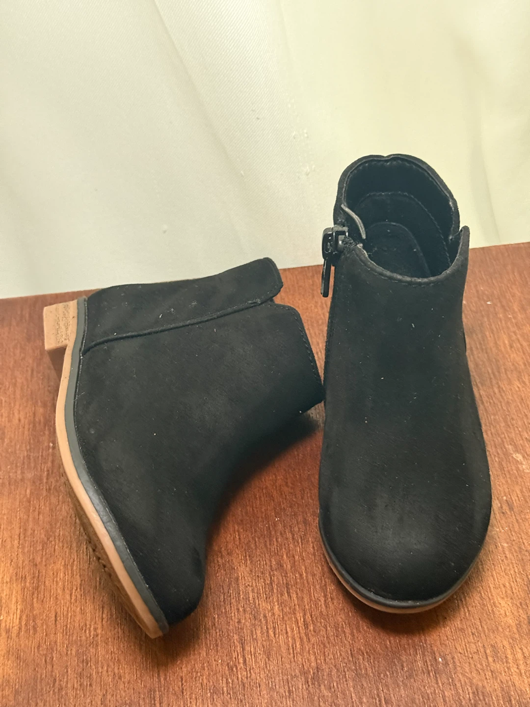 Black Suede Toddler Boots