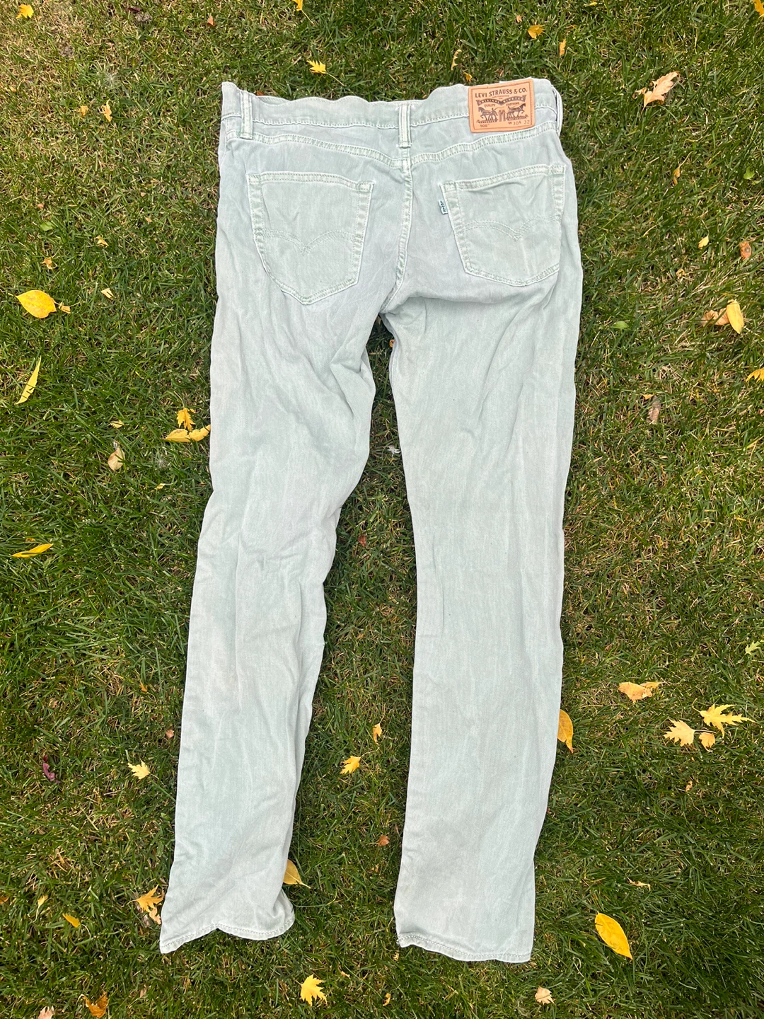 Pastel Green Levi’s 508 Jeans - photo 2