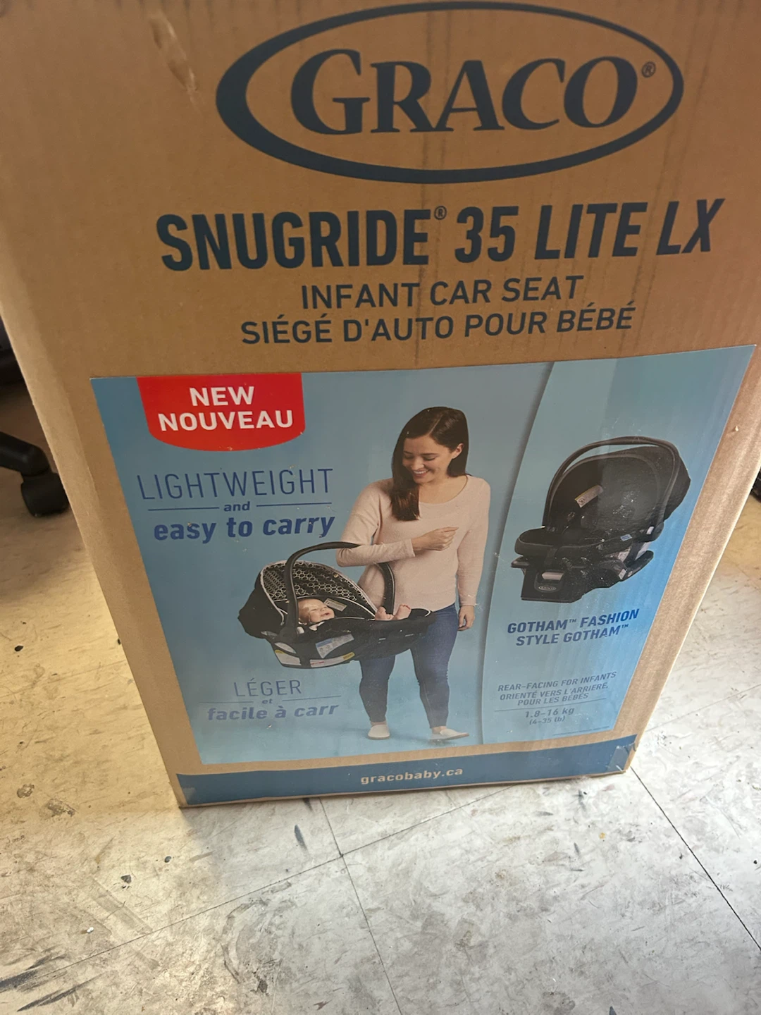 Graco SnugRide 35 Lite LX Infant Car Seat