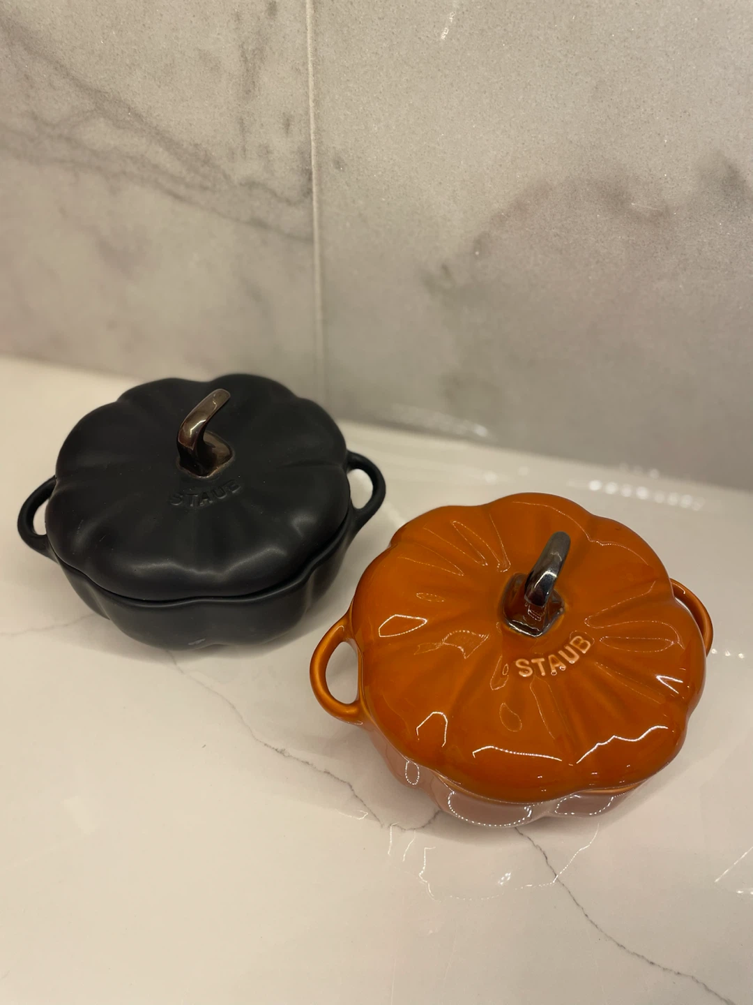 Staub Pumpkin Cocotte Set