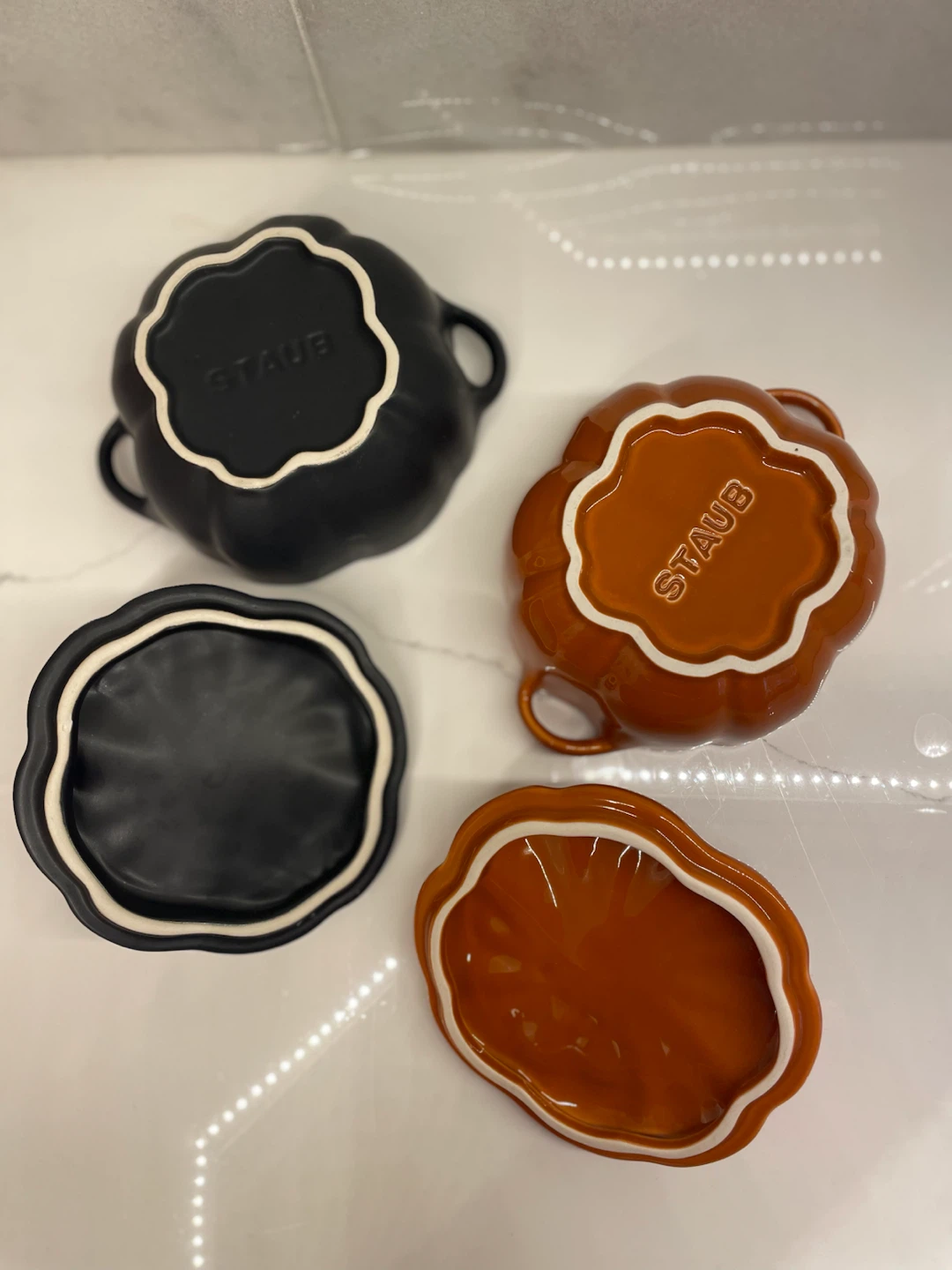 Staub Pumpkin Cocotte Set - photo 3