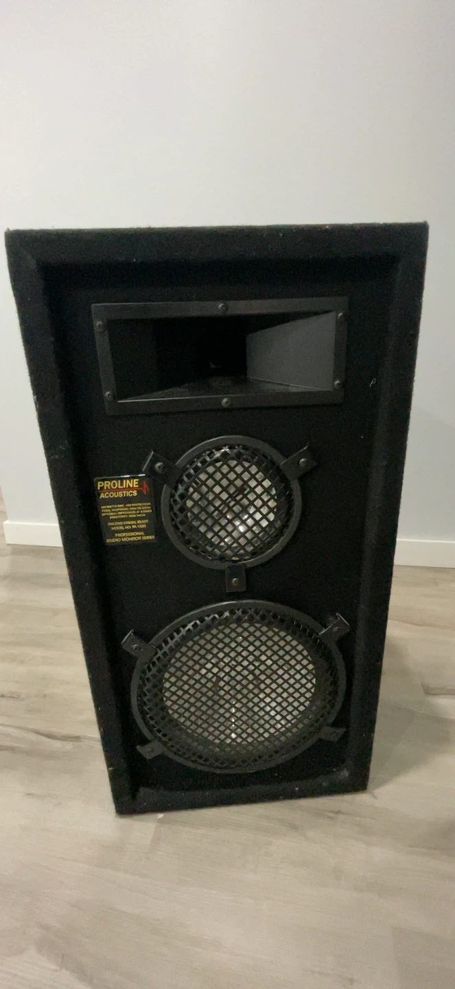 Proline Acoustics PA 1500 Studio Monitor Speakers - photo 3