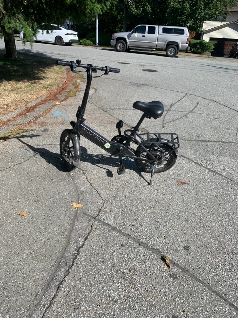 Blutron Folding Electric Bicycle - photo 2