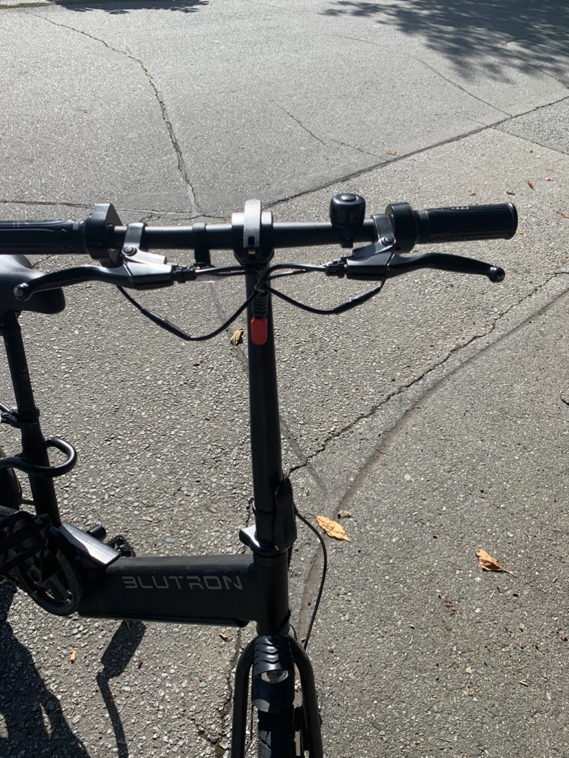 Blutron Folding Electric Bicycle - photo 4