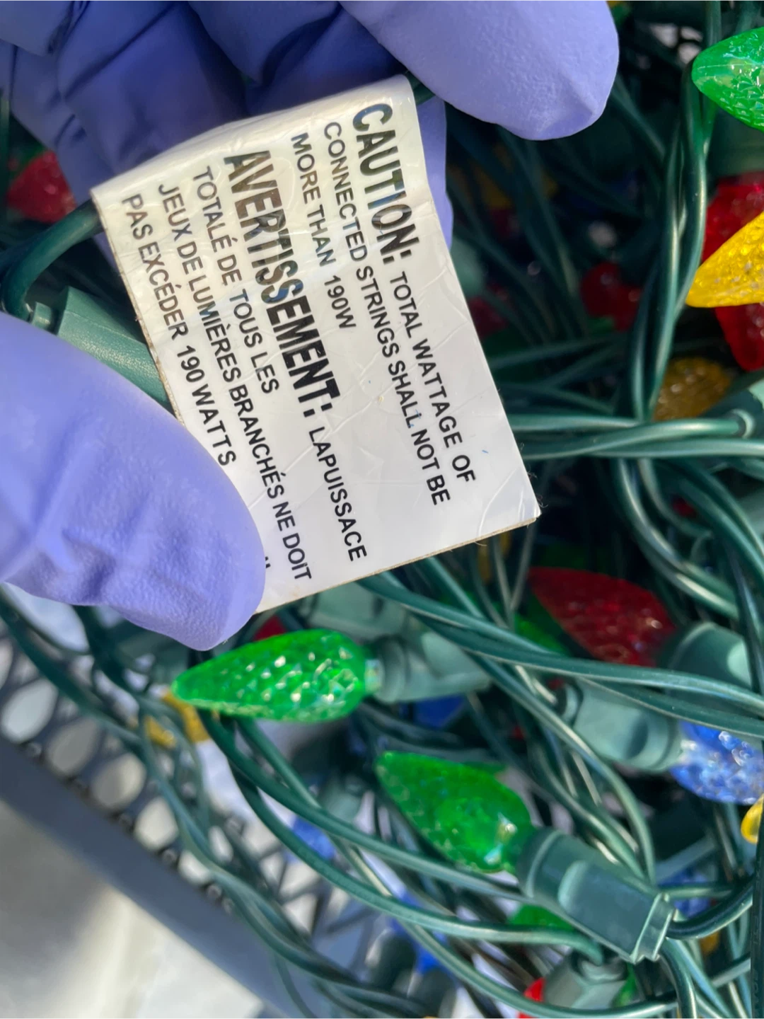 Xmas lights.  4x 24 feet. Multicoloured String Lights - photo 4