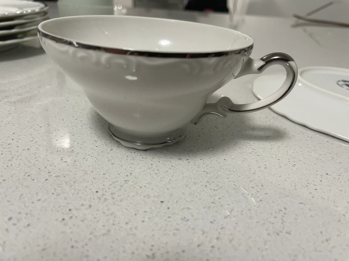 Sildhar Ltd. Renaissance Fine Porcelain Tea Cup