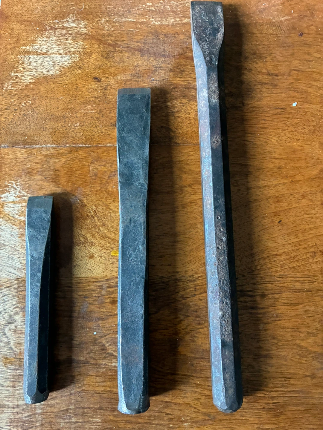 $8 antique vintage chisels tools forged metal steel 4.5-9 inch