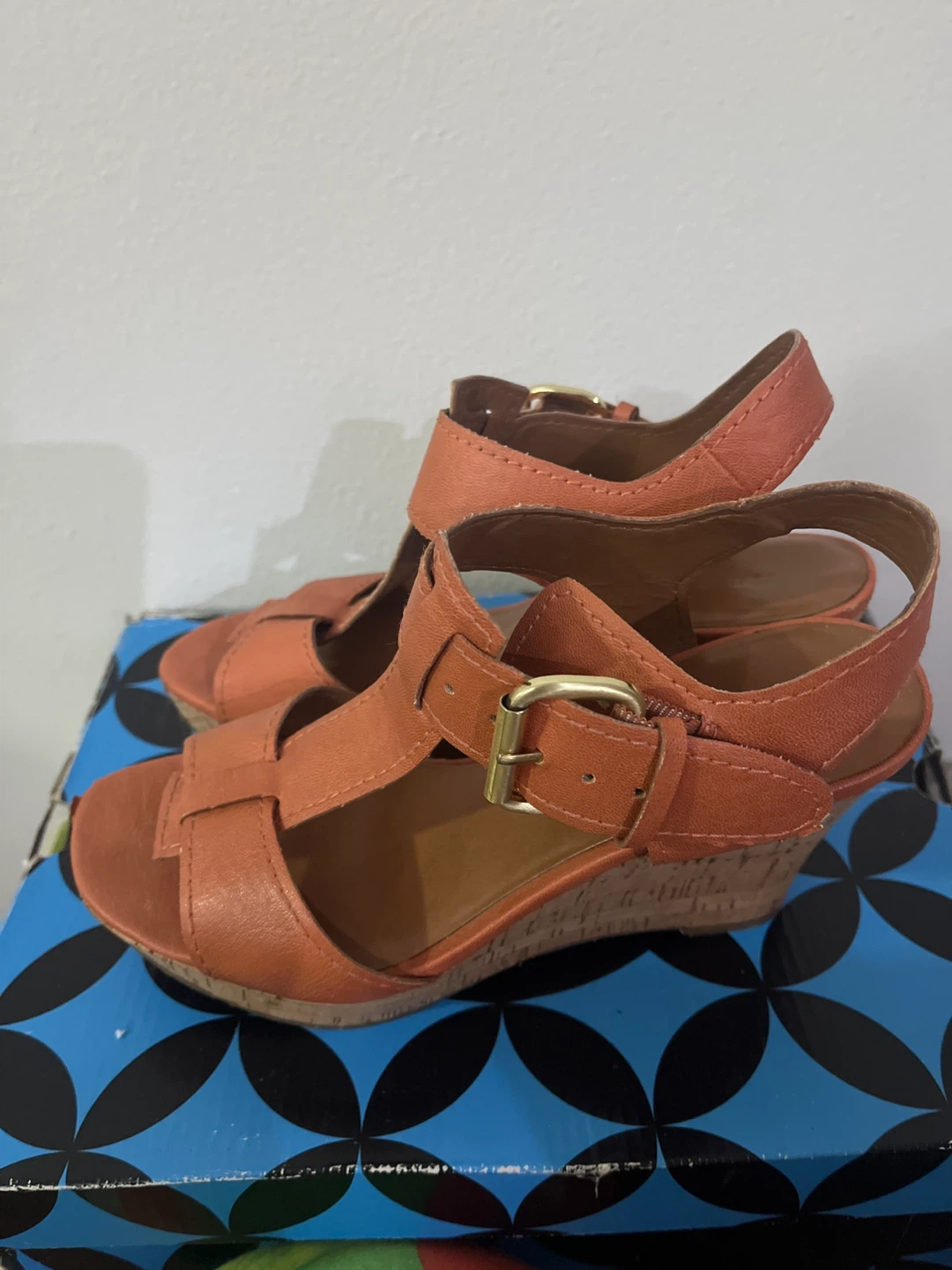 Naturalizer Orange Wedge Sandals - photo 2