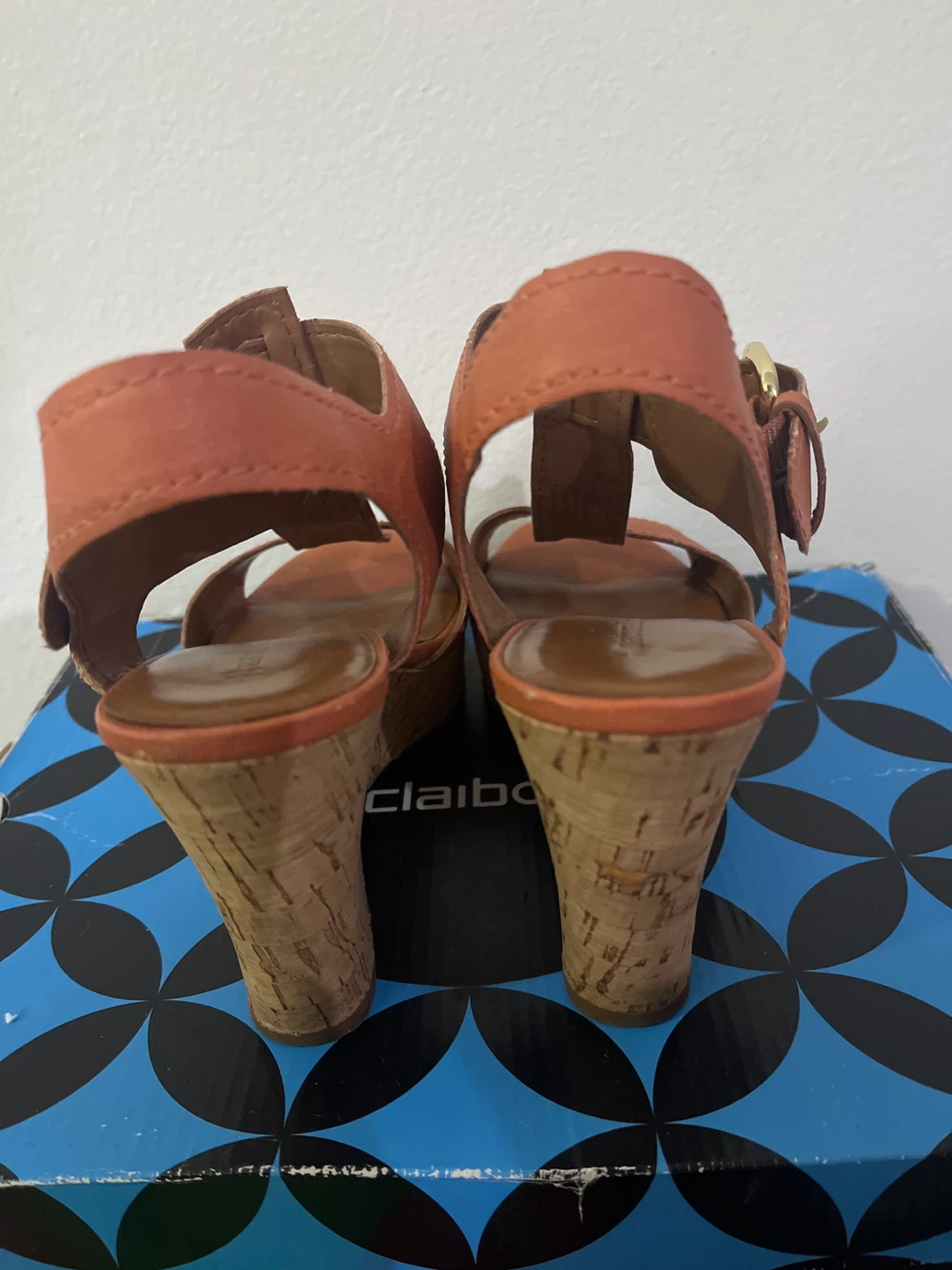 Naturalizer Orange Wedge Sandals - photo 3