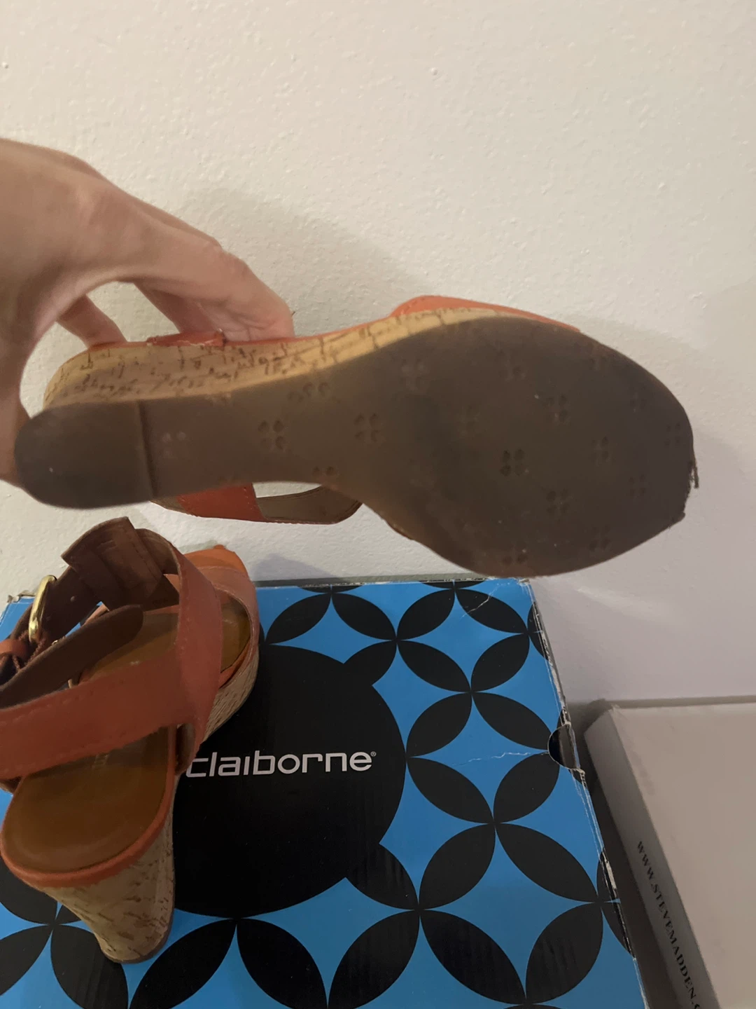 Naturalizer Orange Wedge Sandals - photo 4