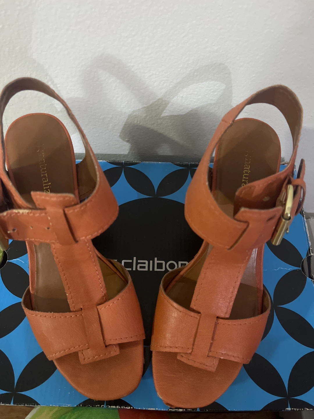 Naturalizer Orange Wedge Sandals - photo 5