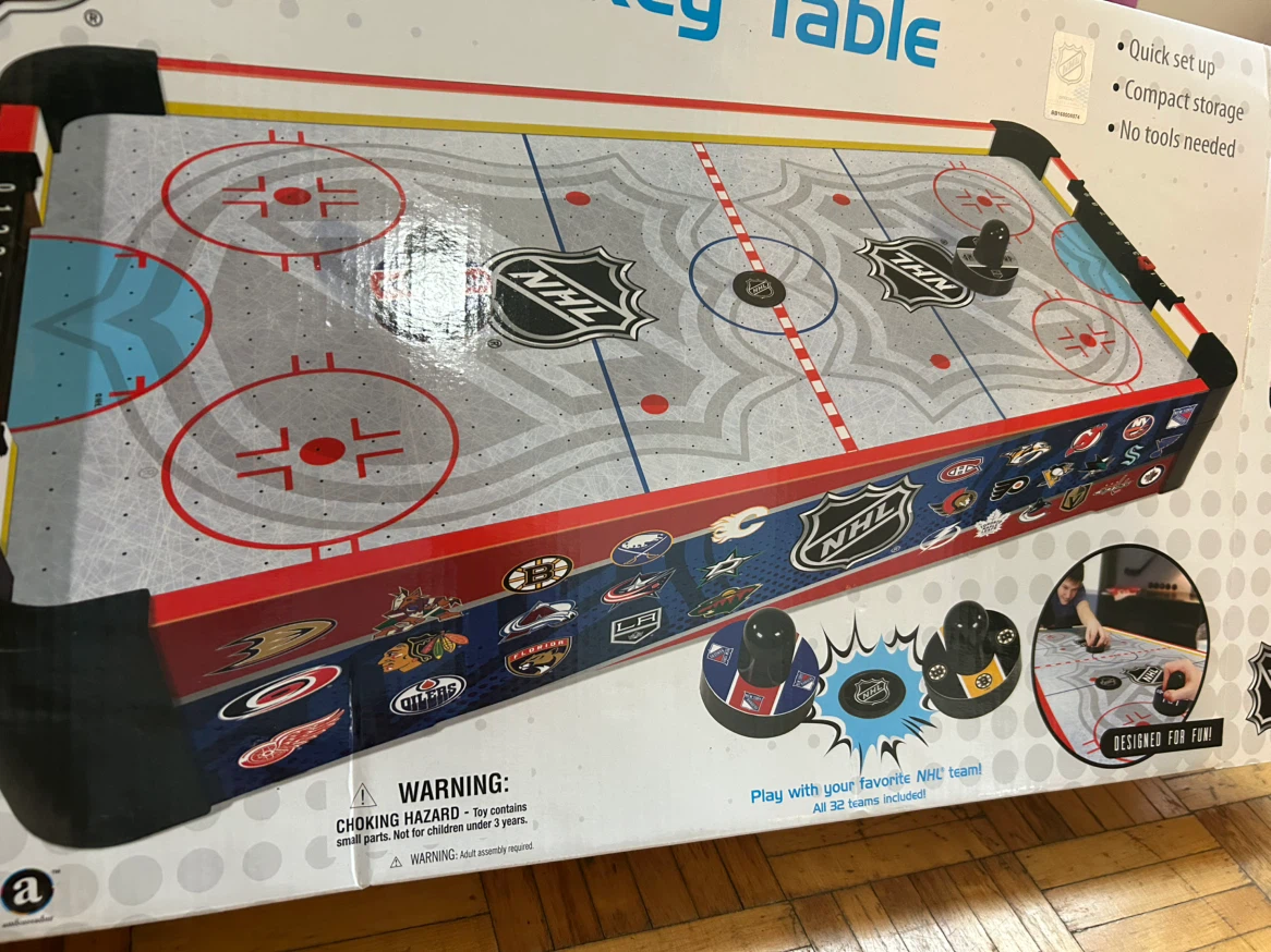 NHL Air Hockey Table