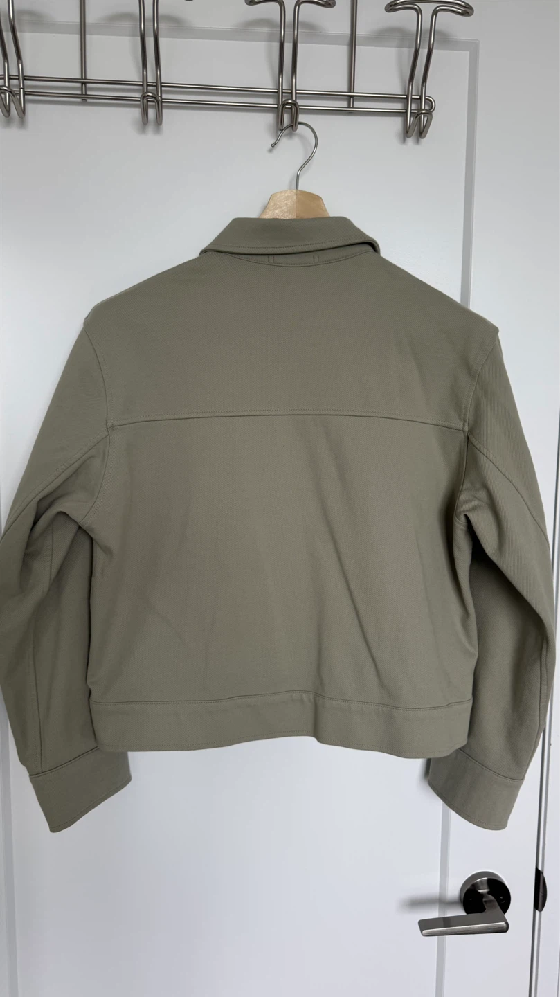 Uniqlo Sage Green Button-Up Jacket - photo 2