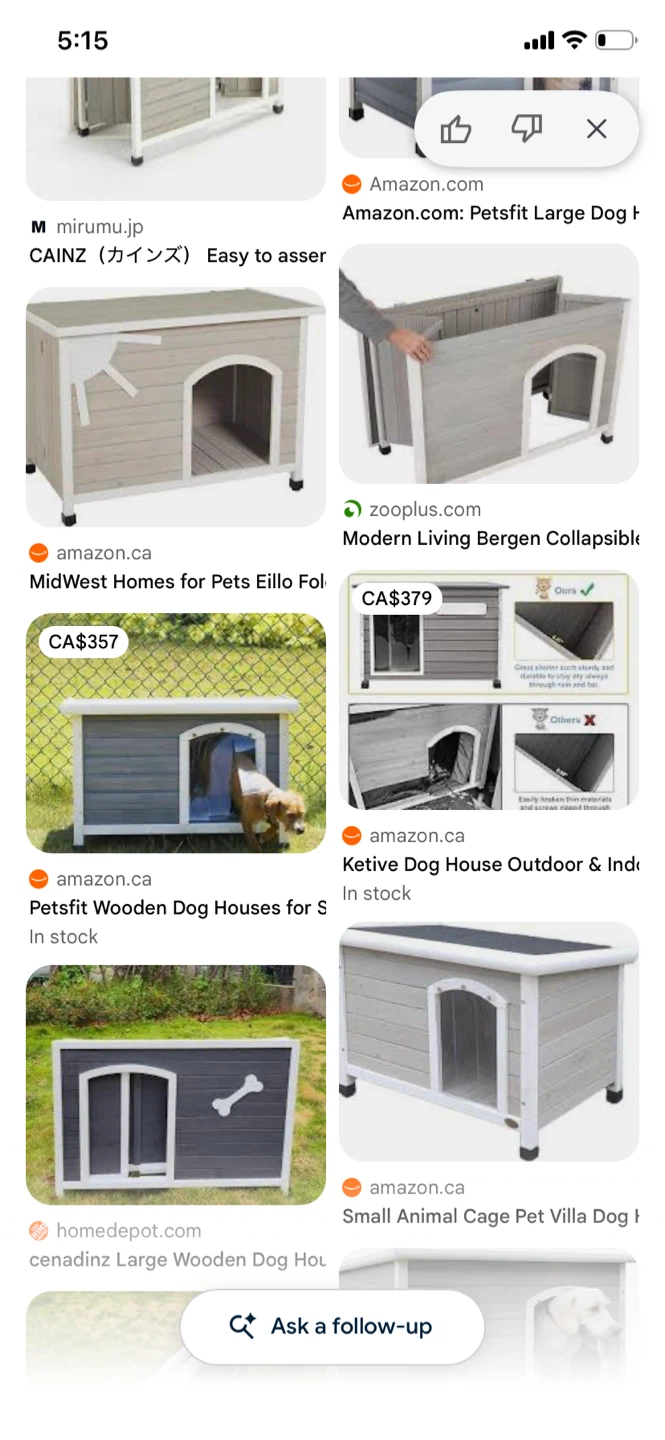 Wooden outdoor dog house - photo 3