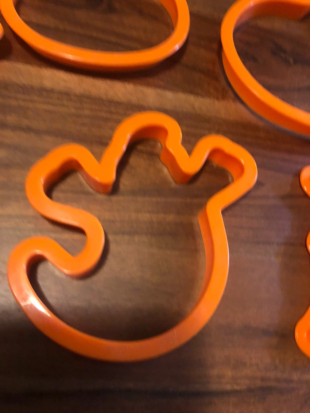Set of 7 Halloween Plastic Cookie Cutters - photo 5