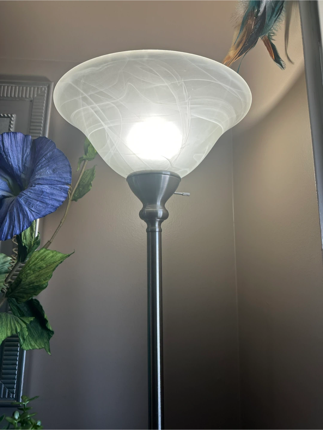 Brushed Nickel Floor Lamp - photo 2