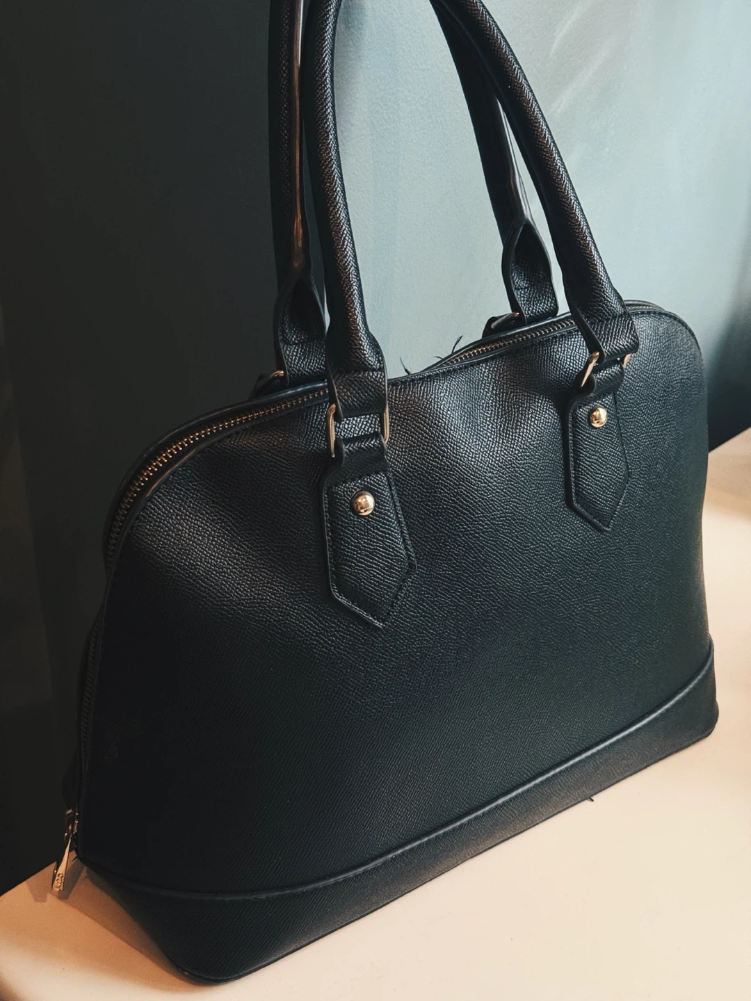 Aldo Structured Dome Satchel – Black - photo 4