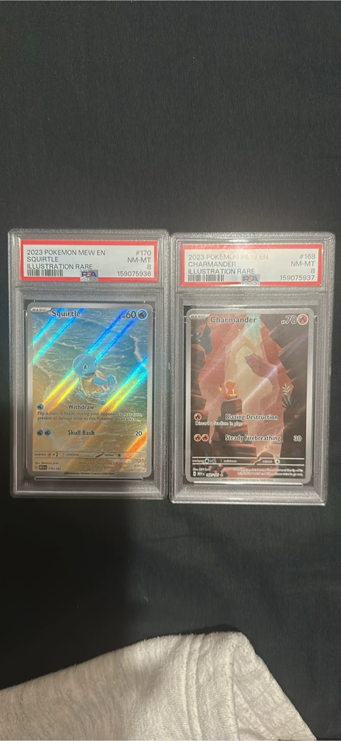 Pokemon PSA Slabs