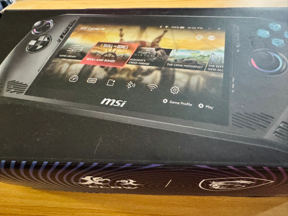 MSI Claw Handheld Gaming Pc
