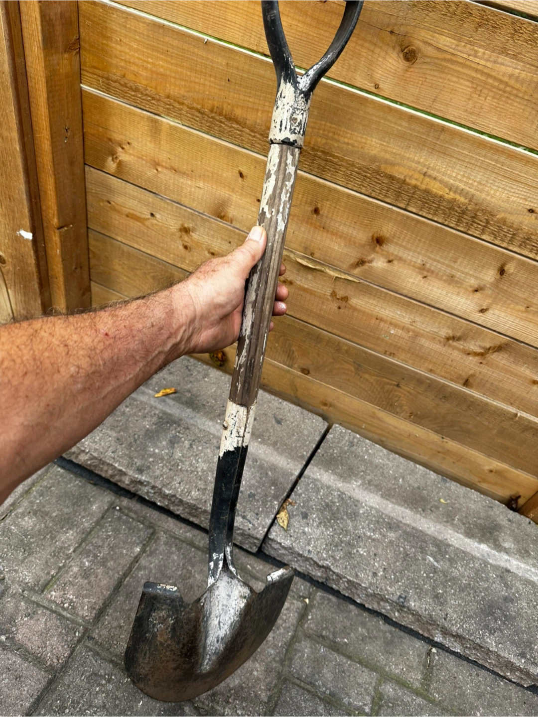🛠️ Solid Metal D-Handle Shovel — Durable & Tempered Steel - photo 2