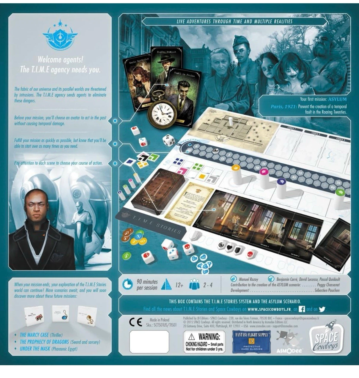 T.I.M.E Stories – Board Game (Space Cowboys) - photo 4