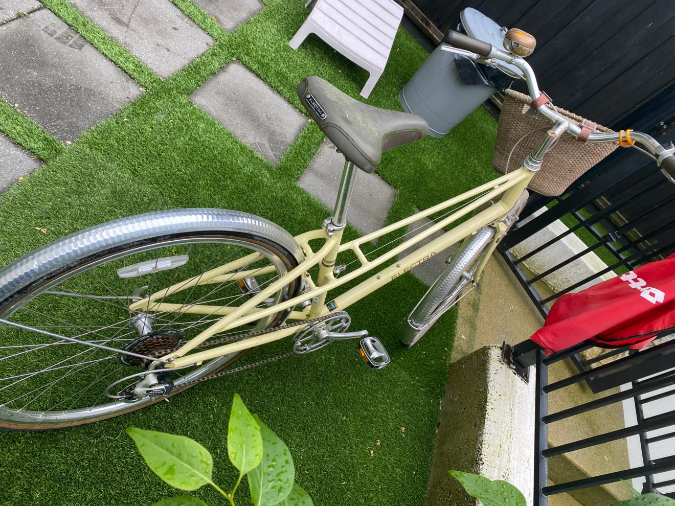 Electra Bicycle with Nantucket Bike Basket