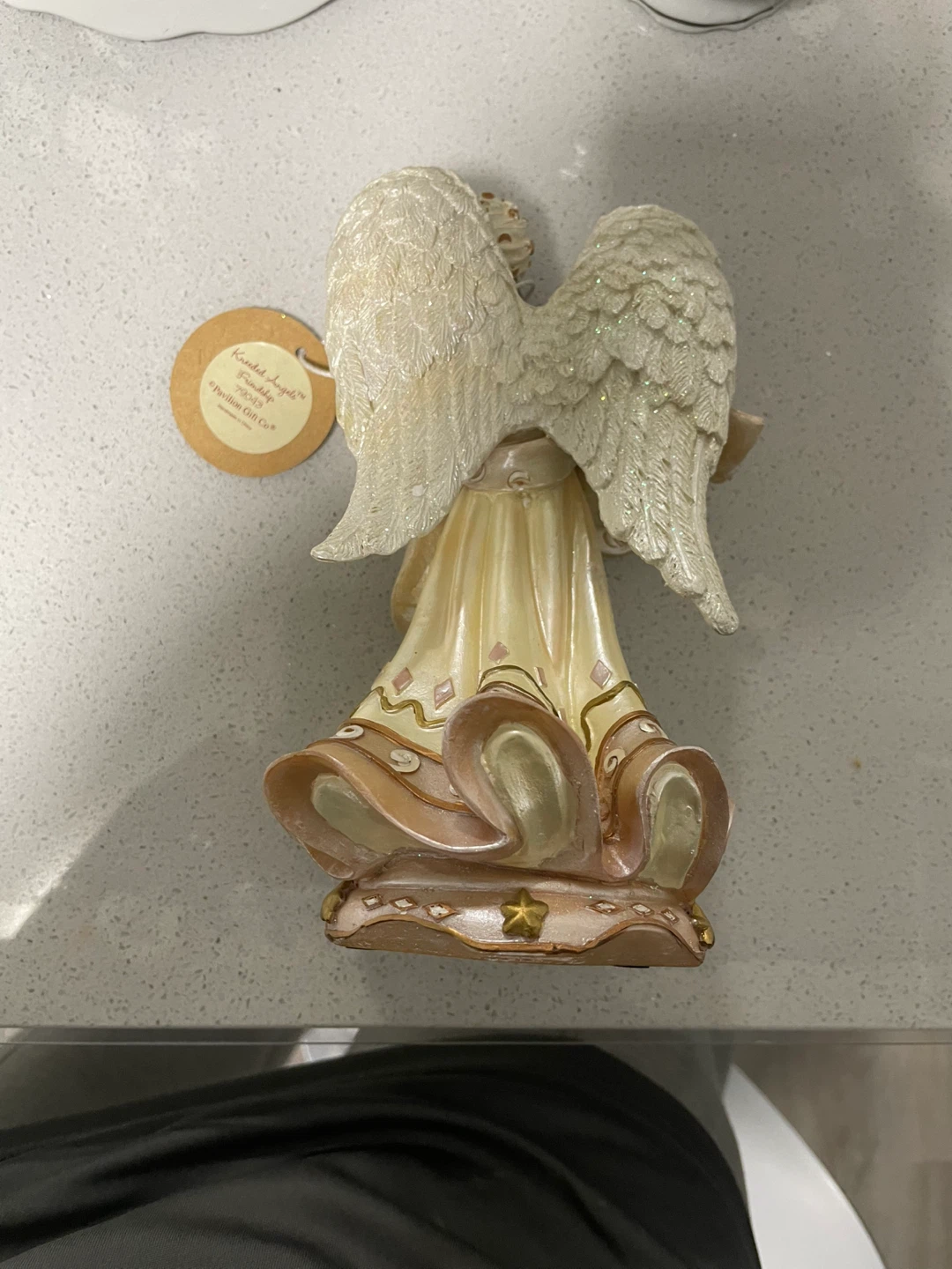 Kneeded Angels Friendship Figurine by Pavilion Gift Co - photo 2