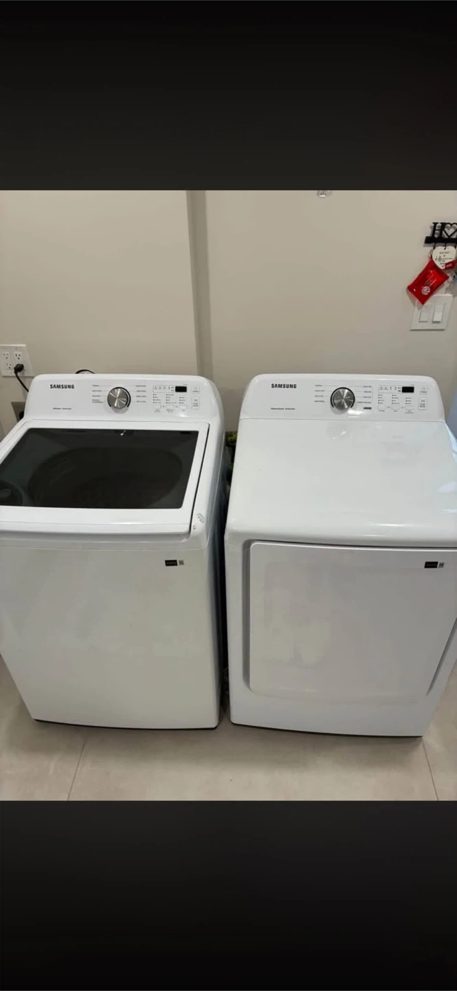 Samsung Washer & Electric Dryer Set – Excellent Condition - photo 2