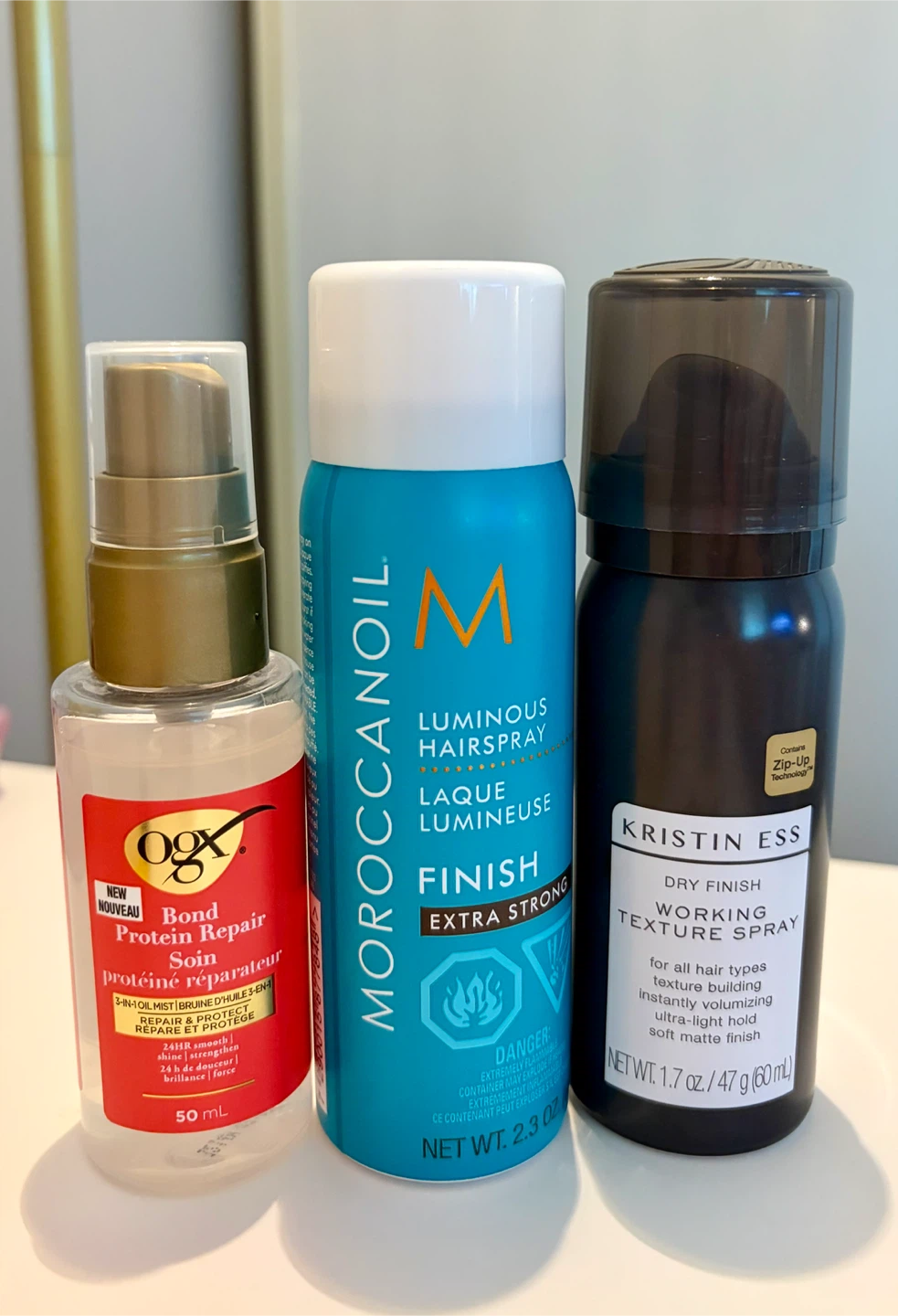 Hair Care Bundle: OGX, Moroccanoil, Kristin Ess