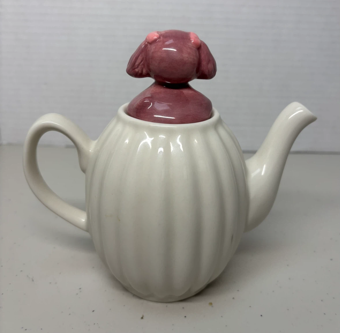 Swimmer Ceramic Dog Teapot - photo 3