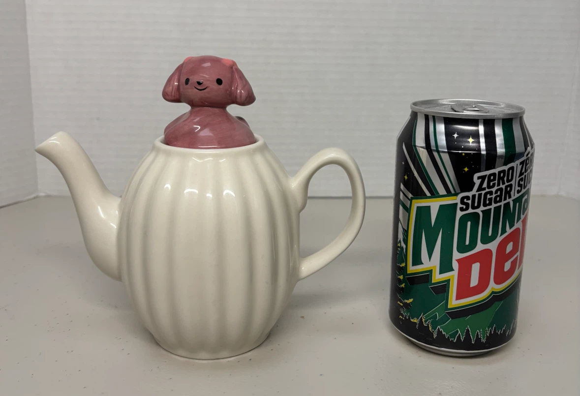Swimmer Ceramic Dog Teapot - photo 5
