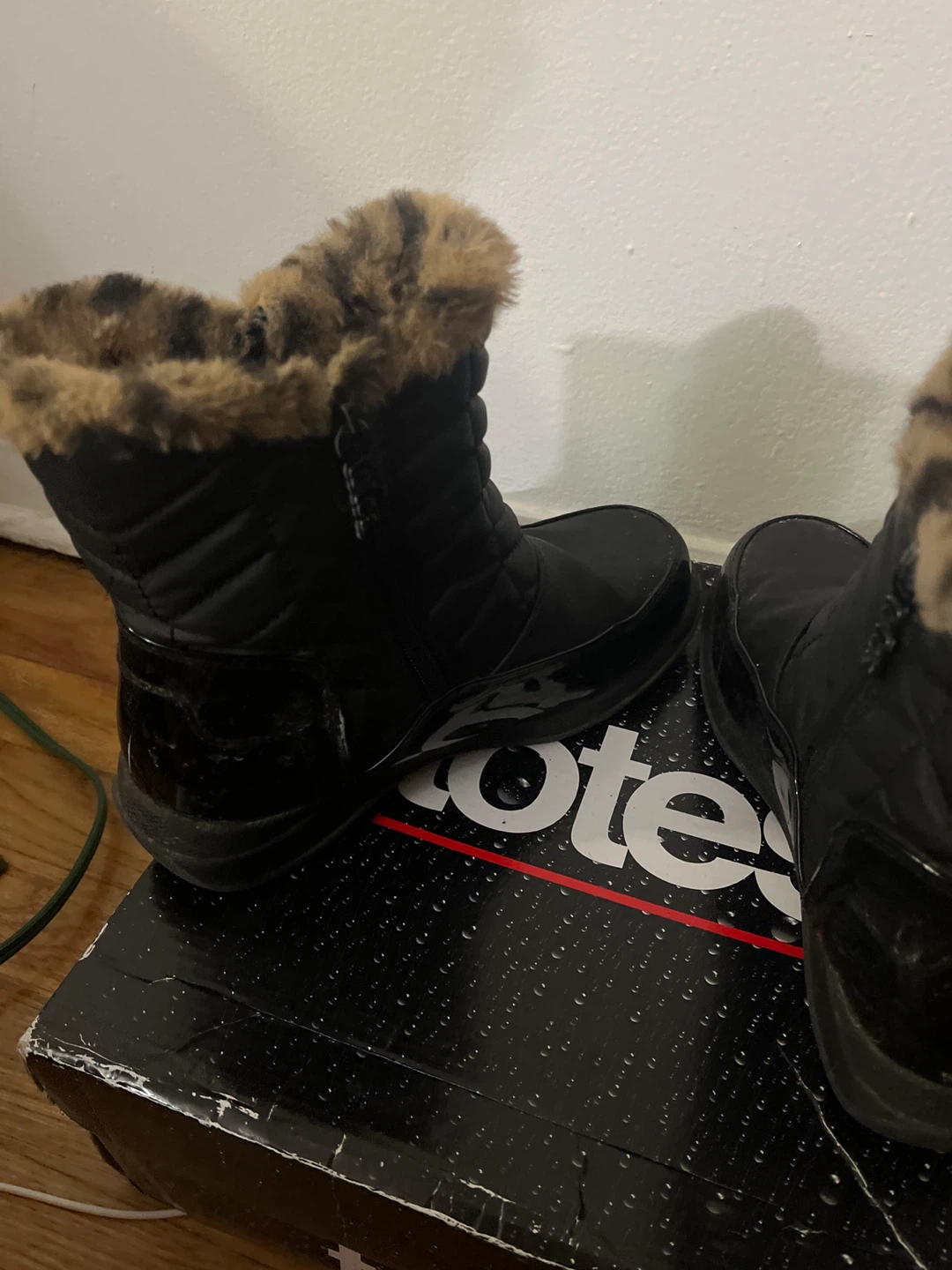 Totes Black Quilted Winter Boots - photo 5