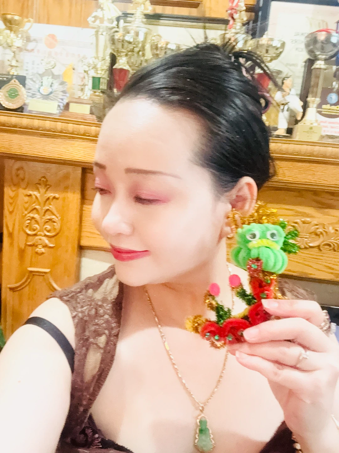 Handmade Decorative Pipe Cleaner Dragon - photo 4