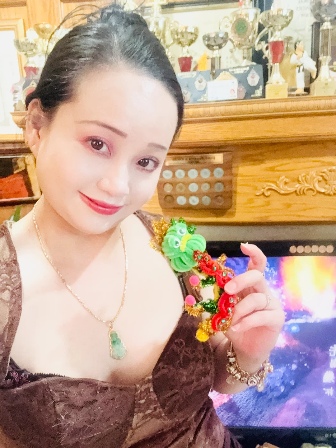 Handmade Decorative Pipe Cleaner Dragon - photo 5